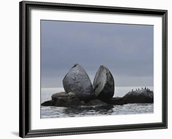 Split Apple Rock, Marakau, Abel Tasman National Park, South Island, New Zealand, Pacific-Jochen Schlenker-Framed Photographic Print