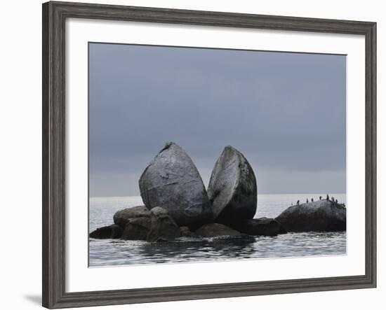 Split Apple Rock, Marakau, Abel Tasman National Park, South Island, New Zealand, Pacific-Jochen Schlenker-Framed Photographic Print