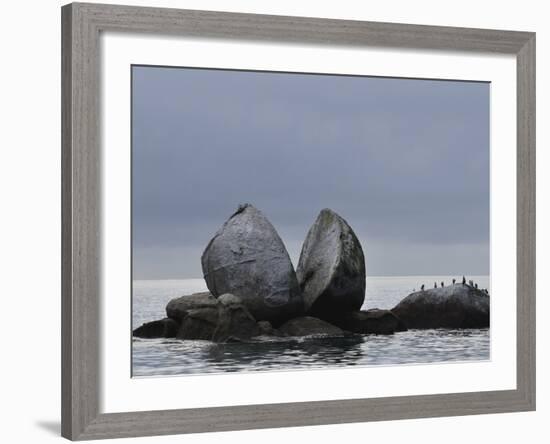 Split Apple Rock, Marakau, Abel Tasman National Park, South Island, New Zealand, Pacific-Jochen Schlenker-Framed Photographic Print
