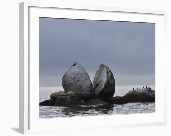 Split Apple Rock, Marakau, Abel Tasman National Park, South Island, New Zealand, Pacific-Jochen Schlenker-Framed Photographic Print