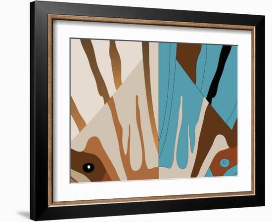 Split Celia-Belen Mena-Framed Giclee Print