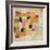 Split Coloured Rectangles-Paul Klee-Framed Premium Giclee Print