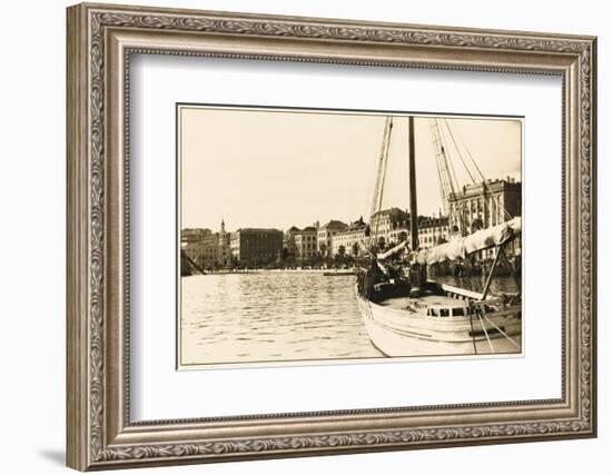 Split - Croatia - the Harbour-null-Framed Photographic Print