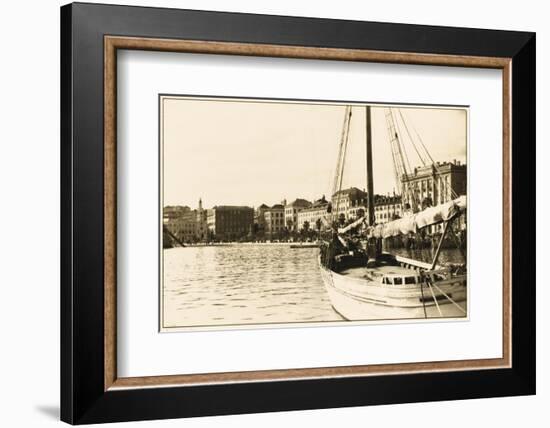 Split - Croatia - the Harbour-null-Framed Photographic Print