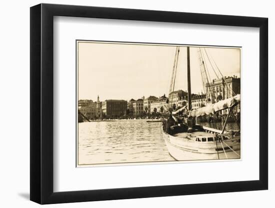 Split - Croatia - the Harbour-null-Framed Photographic Print