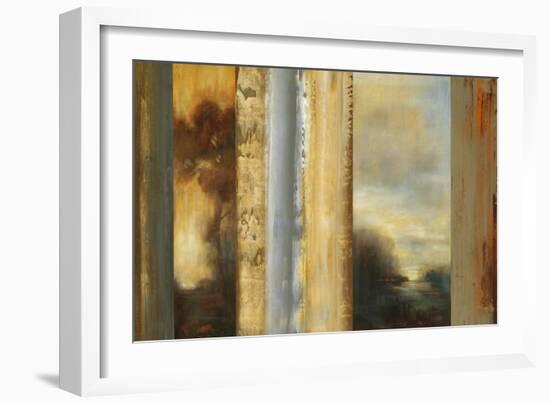 Split Landscape-Simon Addyman-Framed Art Print