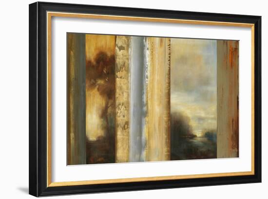 Split Landscape-Simon Addyman-Framed Art Print