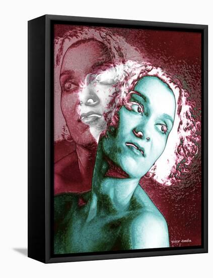 Split Personality-Victor Habbick-Framed Premier Image Canvas