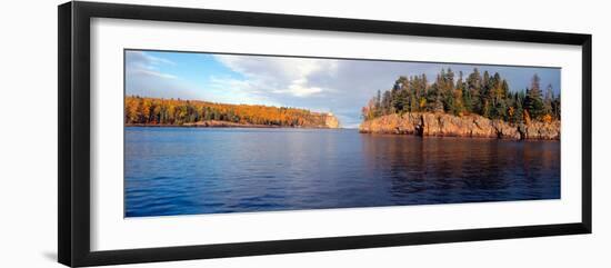 Split Rock Lighthouse from 1905, Lake Superior, Minnesota-null-Framed Photographic Print