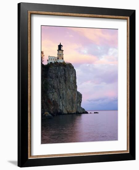 Split Rock Lighthouse on Lake Superior-Joseph Sohm-Framed Photographic Print