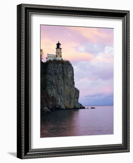 Split Rock Lighthouse on Lake Superior-Joseph Sohm-Framed Photographic Print