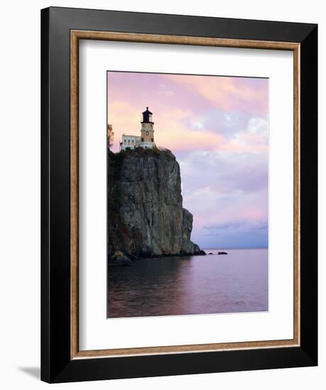 Split Rock Lighthouse on Lake Superior-Joseph Sohm-Framed Photographic Print