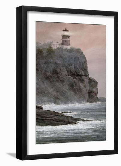 Split Rock Lighthouse-David Knowlton-Framed Giclee Print