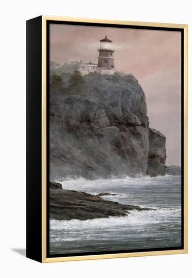 Split Rock Lighthouse-David Knowlton-Framed Premier Image Canvas
