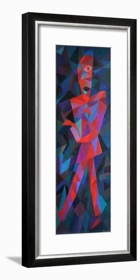 Split Tree Warrior 1, 1991-Dave Pearson-Framed Giclee Print