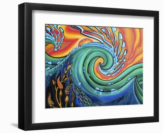 Split-Martin Nasim-Framed Giclee Print