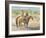 Splitting the Herd-LaVere Hutchings-Framed Giclee Print