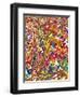 Splotches Multicolor-Ruth Palmer 3-Framed Art Print
