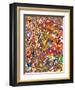 Splotches Multicolor-Ruth Palmer 3-Framed Art Print