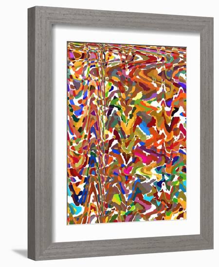 Splotches Multicolor-Ruth Palmer 3-Framed Art Print