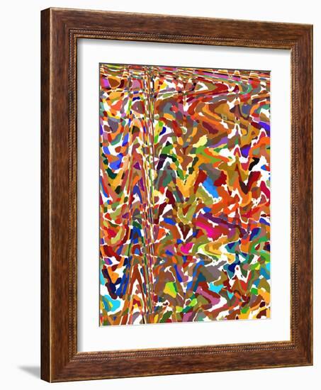 Splotches Multicolor-Ruth Palmer 3-Framed Art Print