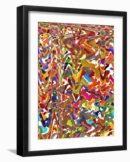 Splotches Multicolor-Ruth Palmer 3-Framed Art Print