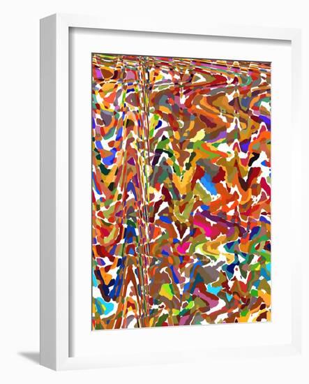 Splotches Multicolor-Ruth Palmer 3-Framed Art Print