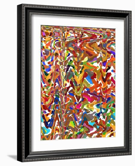 Splotches Multicolor-Ruth Palmer 3-Framed Art Print