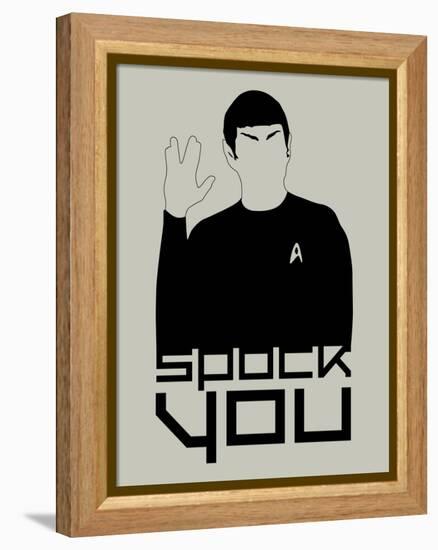 Spock You-David Brodsky-Framed Stretched Canvas