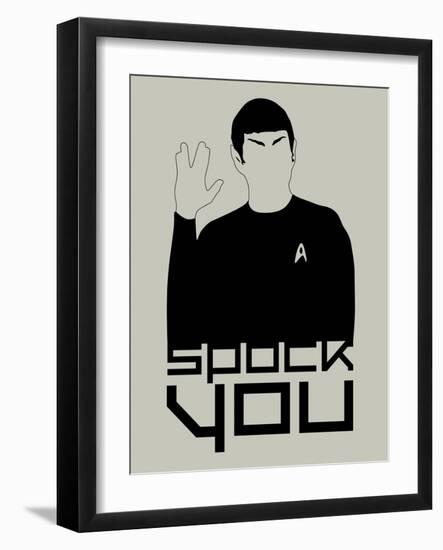 Spock You-David Brodsky-Framed Art Print