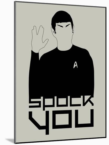 Spock You-David Brodsky-Mounted Art Print