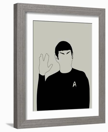Spock-David Brodsky-Framed Art Print