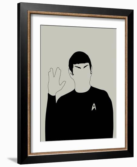 Spock-David Brodsky-Framed Art Print