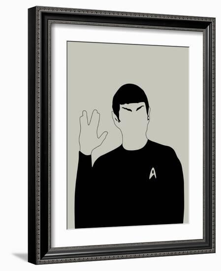 Spock-David Brodsky-Framed Art Print