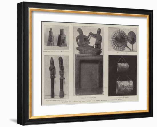 Spoils of Benin in the Horniman Free Museum at Forest Hill-null-Framed Giclee Print