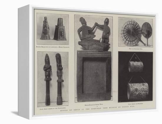 Spoils of Benin in the Horniman Free Museum at Forest Hill-null-Framed Premier Image Canvas