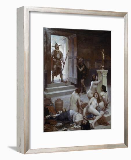 Spoils of the Battle, c.1893-Paul Joseph Jamin-Framed Giclee Print