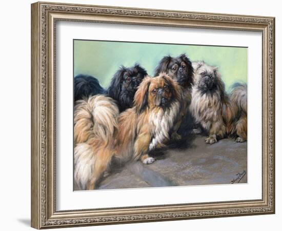 Spoilt Darlings-Fannie Moody-Framed Giclee Print