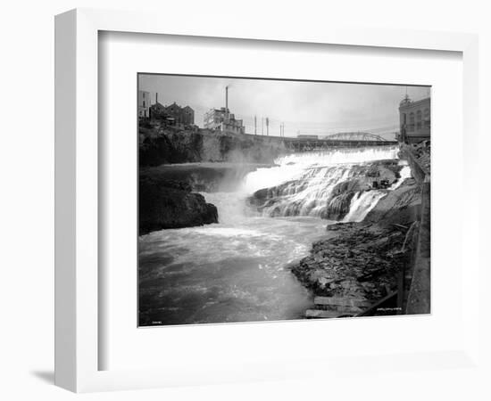 Spokane Falls, 1911-Asahel Curtis-Framed Giclee Print