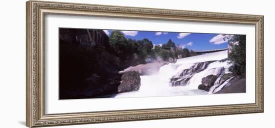 Spokane Falls at Spokane River, Spokane, Washington State, USA-null-Framed Photographic Print