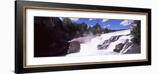 Spokane Falls at Spokane River, Spokane, Washington State, USA-null-Framed Photographic Print