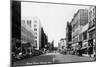 Spokane, Washington - A Street Scene-Lantern Press-Mounted Art Print