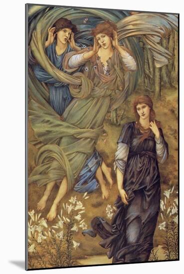 Sponsa De Libano-Edward Burne-Jones-Mounted Art Print