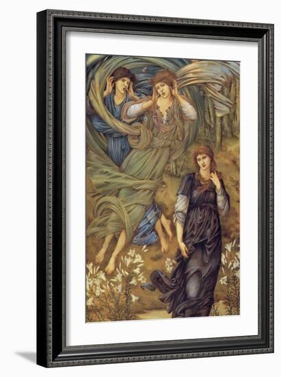 Sponsa De Libano-Edward Burne-Jones-Framed Premium Giclee Print