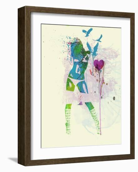 Spontaneous Emotions-NaxArt-Framed Art Print