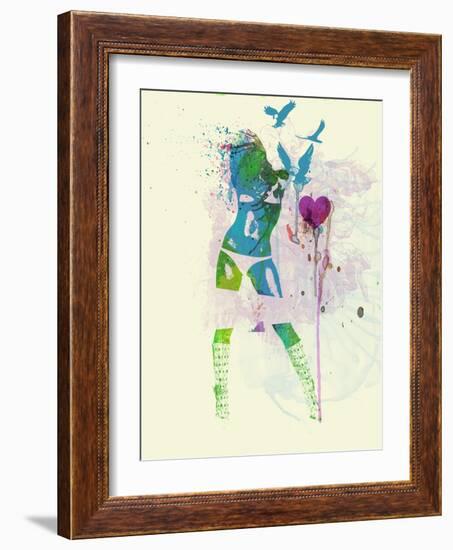 Spontaneous Emotions-NaxArt-Framed Art Print