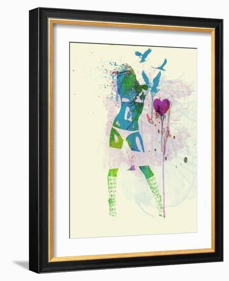 Spontaneous Emotions-NaxArt-Framed Art Print