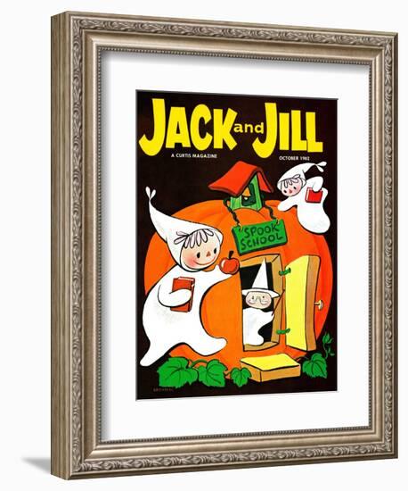 Spook School - Jack and Jill, October 1962-Becky Krehbiel-Framed Giclee Print