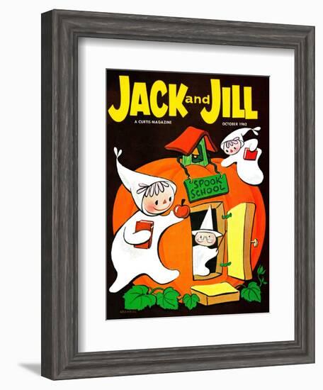 Spook School - Jack and Jill, October 1962-Becky Krehbiel-Framed Giclee Print