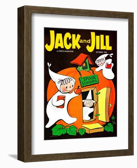 Spook School - Jack and Jill, October 1962-Becky Krehbiel-Framed Giclee Print